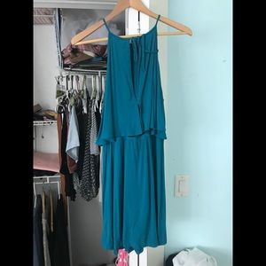 teal dress